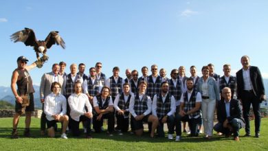 EC Panaceo Teampräsentation Burgruine Landskron