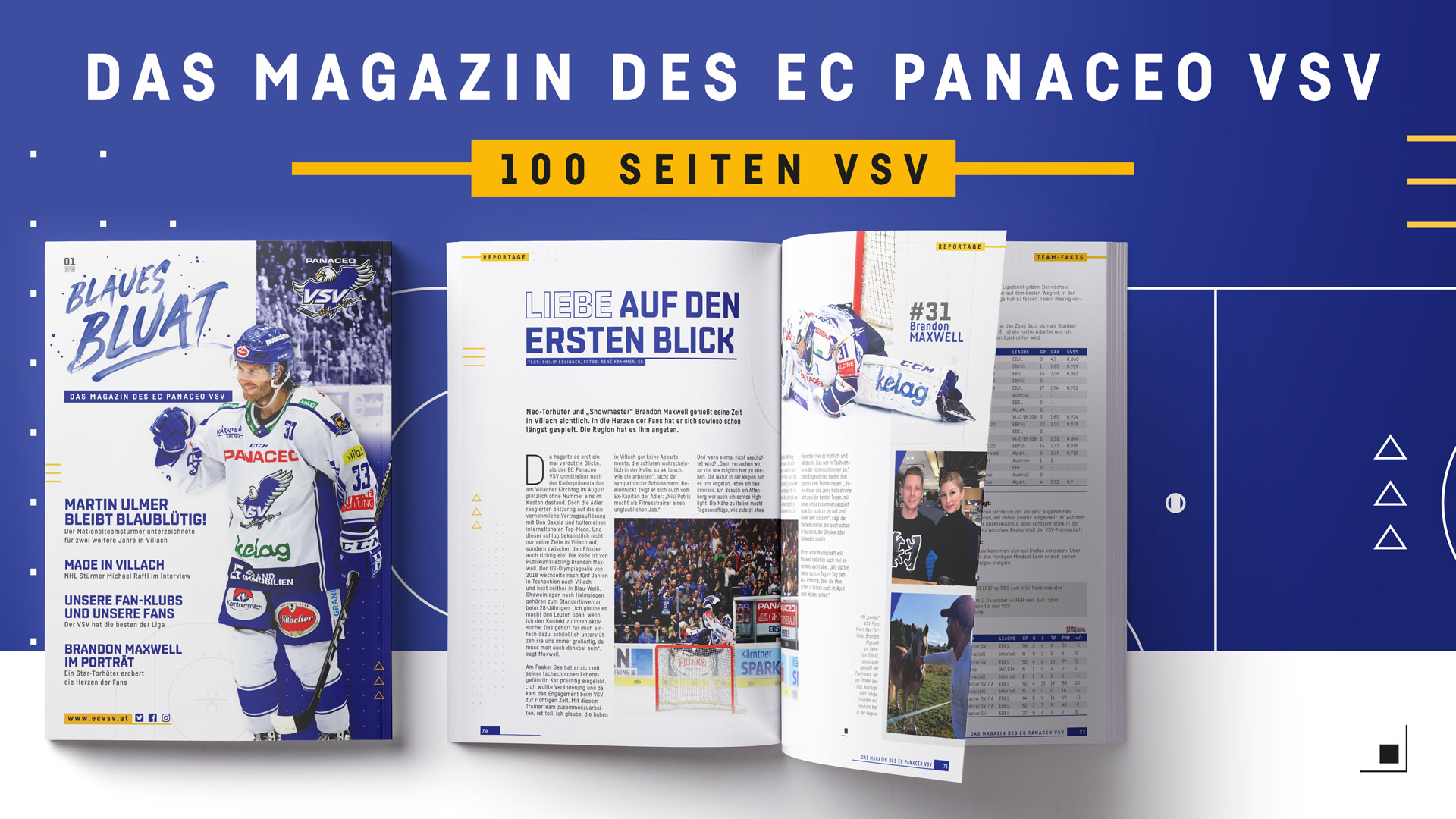 Blaues Bluat - Das Magazin des EC PANACEO VSV