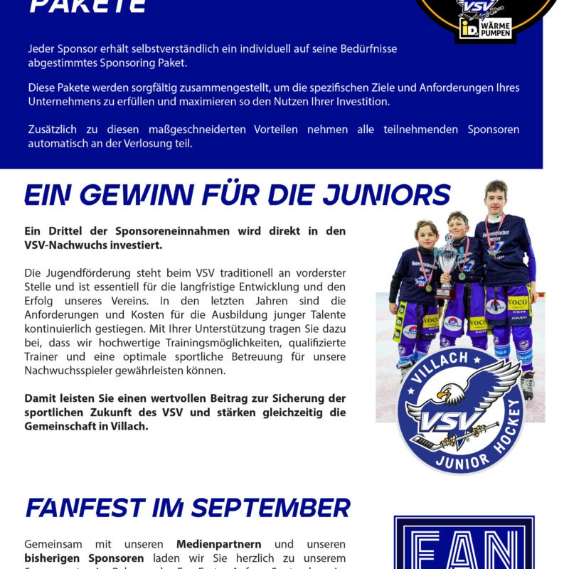 VSV Sponsorattacke 2024-25