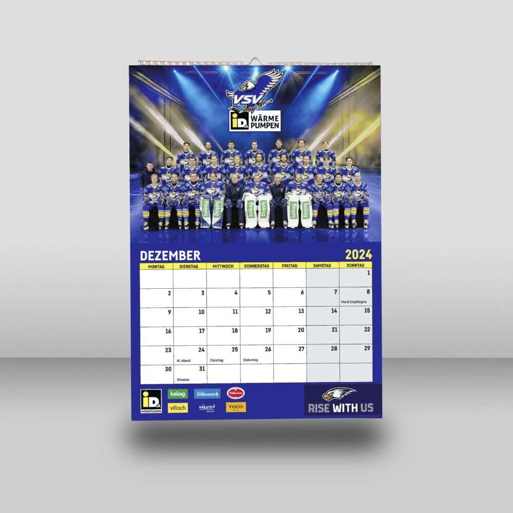 VSV Team-Wandkalender 2025 – Bild 2